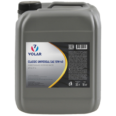 Моторное масло VOLAR CLASSIC UNIVERSAL SAE 10W-40 API SL/CF-4